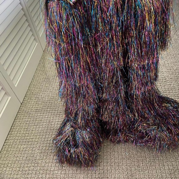 Demonia Shoes - Tinsel Platform Boots.